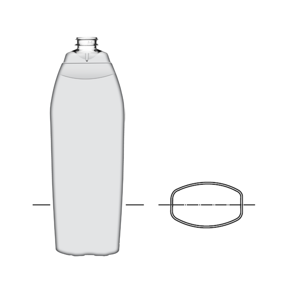 Láhev 1000 ml PET EP 06