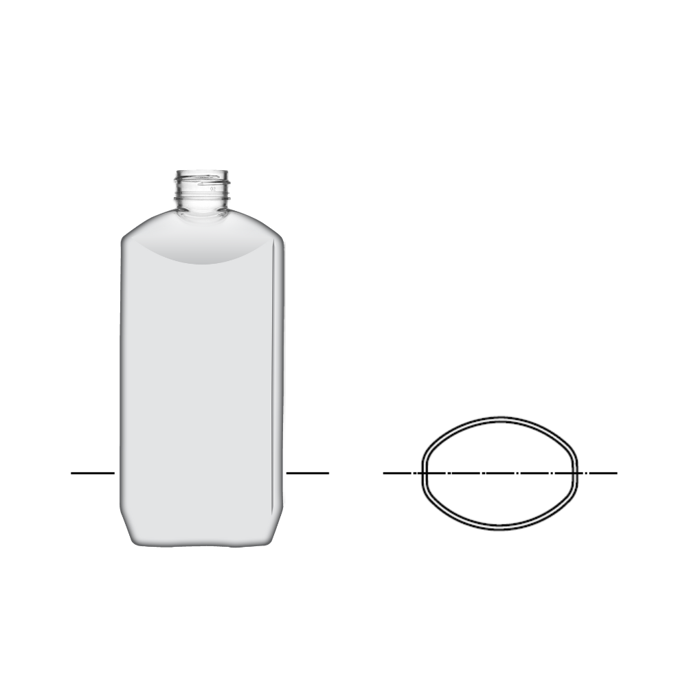 Láhev 500 ml PET EP 07