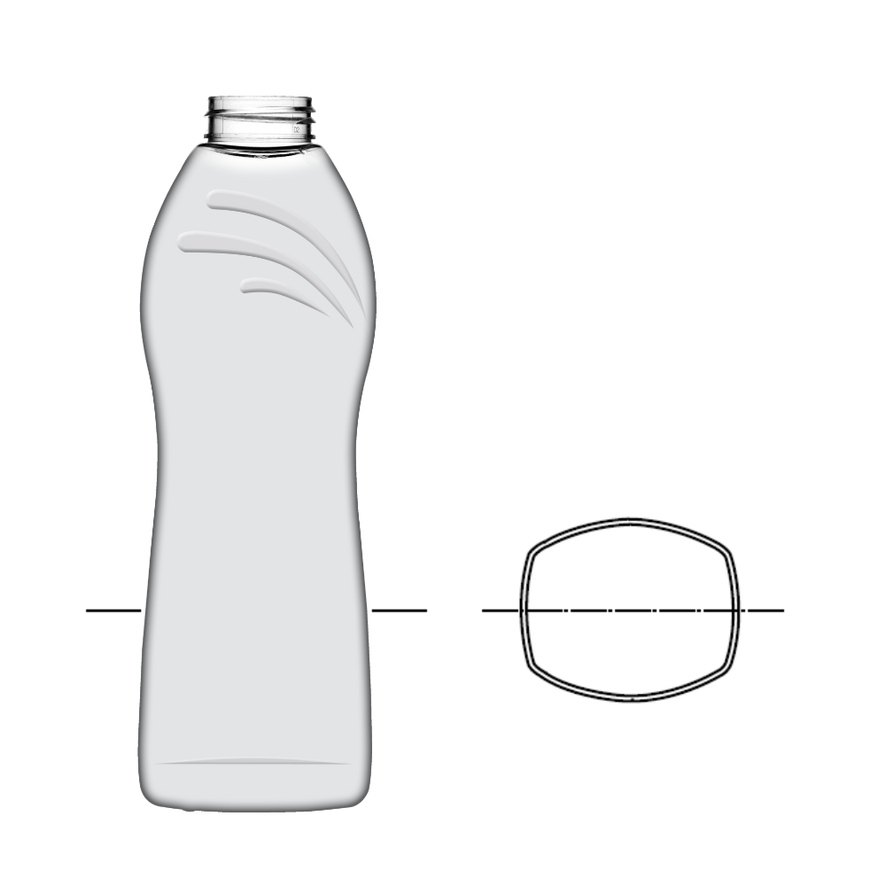 Láhev 1000 ml PET EP 10