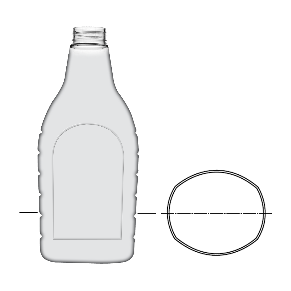 Láhev 2000 ml PET EP18