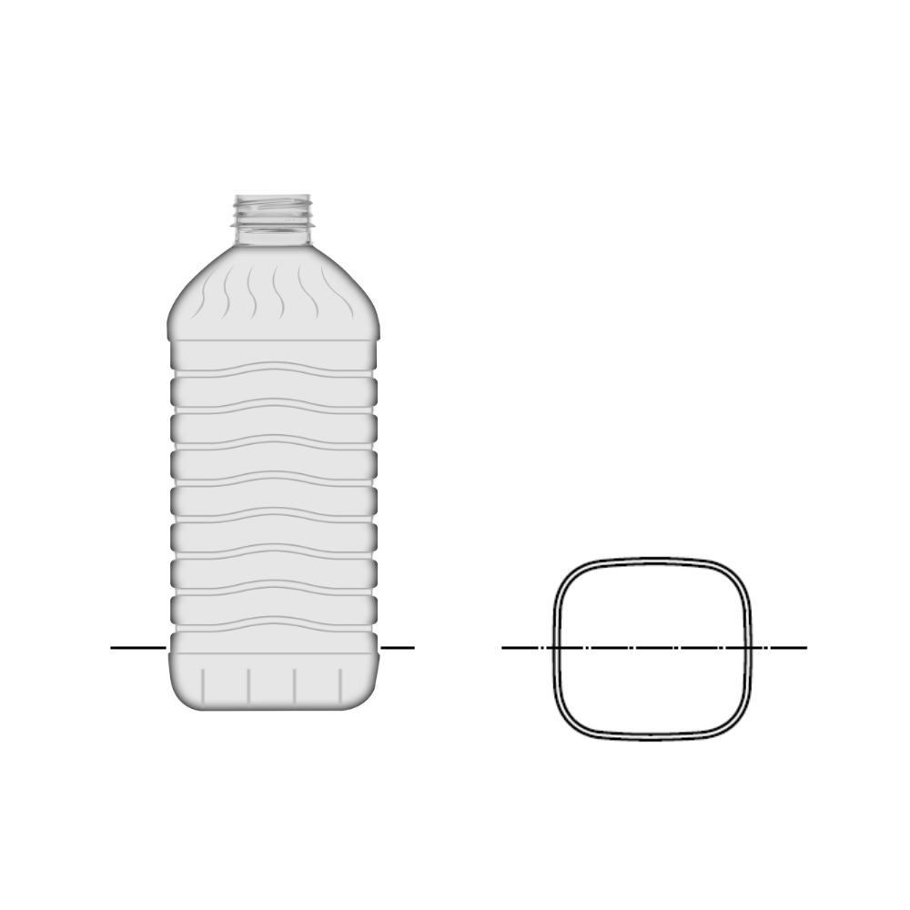 Kanystr 3000 ml PET EP 33