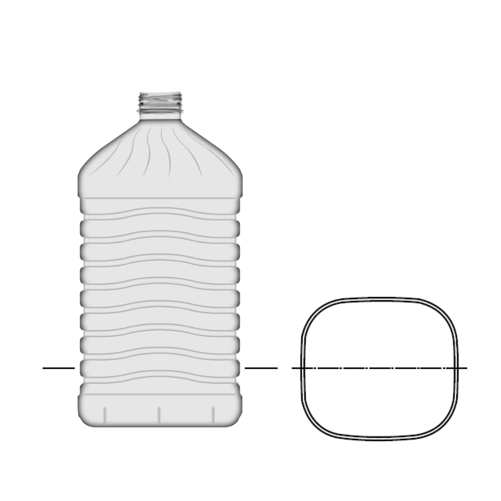 Kanystr 5000 ml PET EP 34